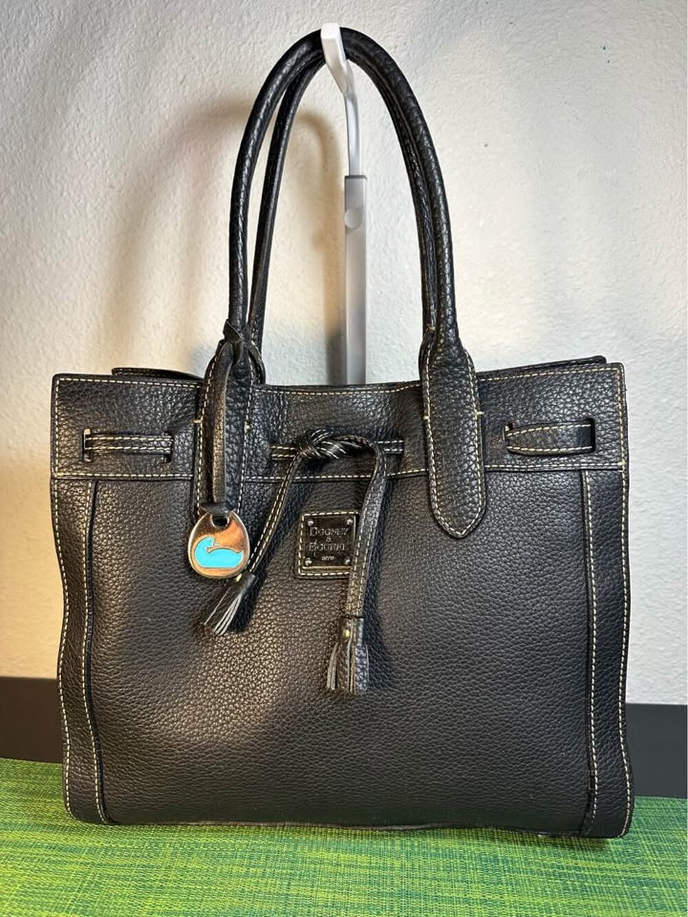 Dooney & Bourke East/West Tassel Tote Bag